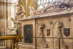 Great Malvern Priory Church, Joghn Knotsford memorial, 1589
