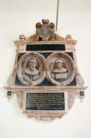 17th century Alston wall momnument