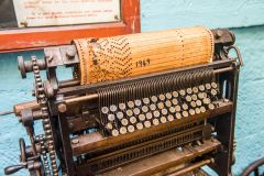 Jacquard design layout punching machine