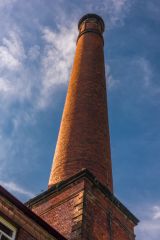 The 1907 brick chimney