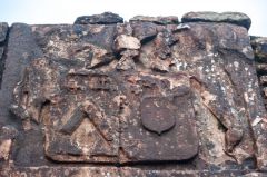 Coat of arms over a doorway