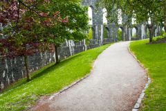 Paths through the gardens