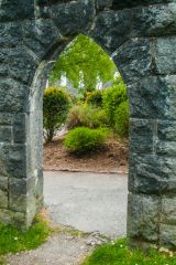 Entering the Folly garden
