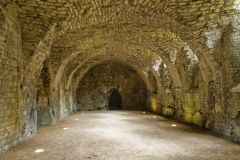 The medieval undercroft