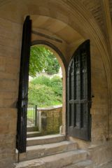 Steps to the undercroft