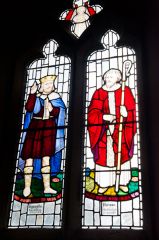 Birinus stained glass window