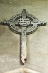 Raymond Asquith wooden cross