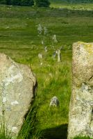 Stone row, west end 2