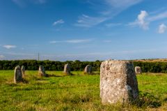 Merry Maidens, The view south