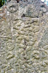 The top of the cross