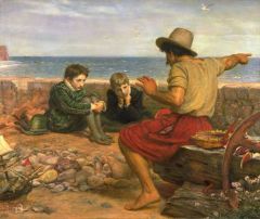 Millais painting The Boyhood of Raleigh