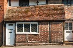 The front entrance facade