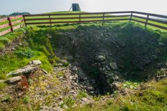 Archaeological excavation area