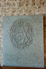 Henry Heylyn grave slab, 1645