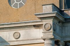 Mistley Towers, Cornice detail