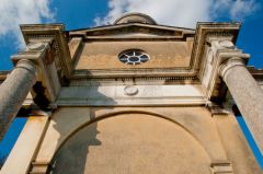 Mistley Towers, View looking up at the tower