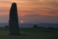 Sunset over the Black Hills