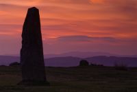 Sunset over the Black Mountains