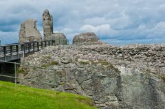 The rock-cut outer ditch