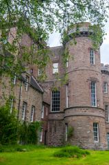 The tower from the side