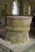 Saxon tub font