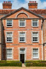The Georgian house frontage
