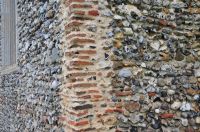 Mount Bures, St John's Church, Roman brick quoins