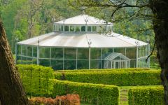 The hot house in the gardens