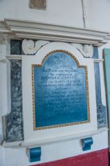 Much Wenlock, Holy Trinity Church, 1771 Richard Corbett memorial
