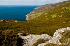 Looking north along the Kintyre coast