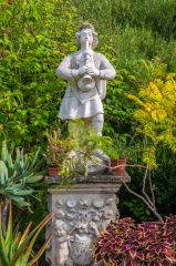 A garden statue