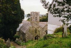 St Mylor's church (c) David Gearing