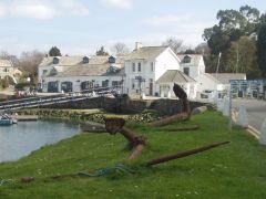 Mylor village (c) Tim Green