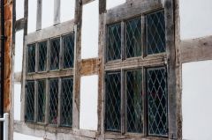 Medieval mullioned windows