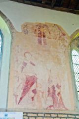 St Martin of Tours wall painting