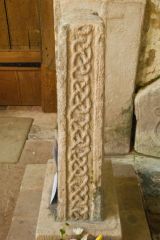 Side of Saxon cross-shaft