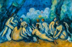 Bathers (Les Grandes Baigneuses) Bathers (Les Grandes Baigneuses), by Paul Cezanne, c. 1894-1905
