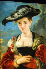 Le Chapeau de Paille, 1622, by Rubens