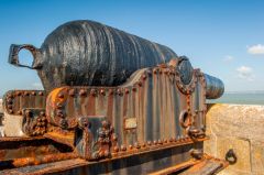 Gun emplacement, 1874