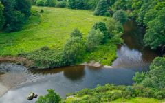 The River Tweed from the tower
