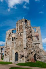 The imposing north west tower