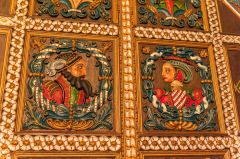 16th century fireplace overmantle