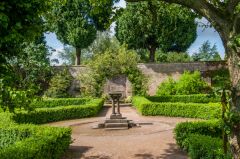 The small walled garden