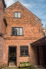 The medieval hall entrance