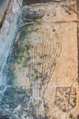 Incised effigy of Elizabeth Marshall, 1491