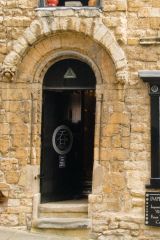 Norman House, Lincoln, The Romanesque doorway to Norman House