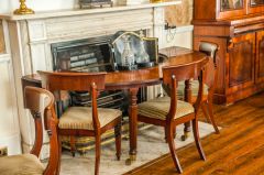 A shooting table, ground floor