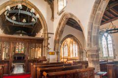 The nave and south aisle