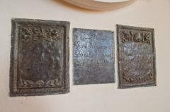 North Leigh, St Mary's Church, Musgrave coffin plates