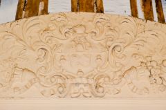 Chancel arch plasterwork